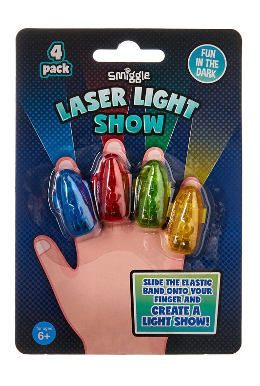 SMIGGLE Laser Finger Light Show X 4